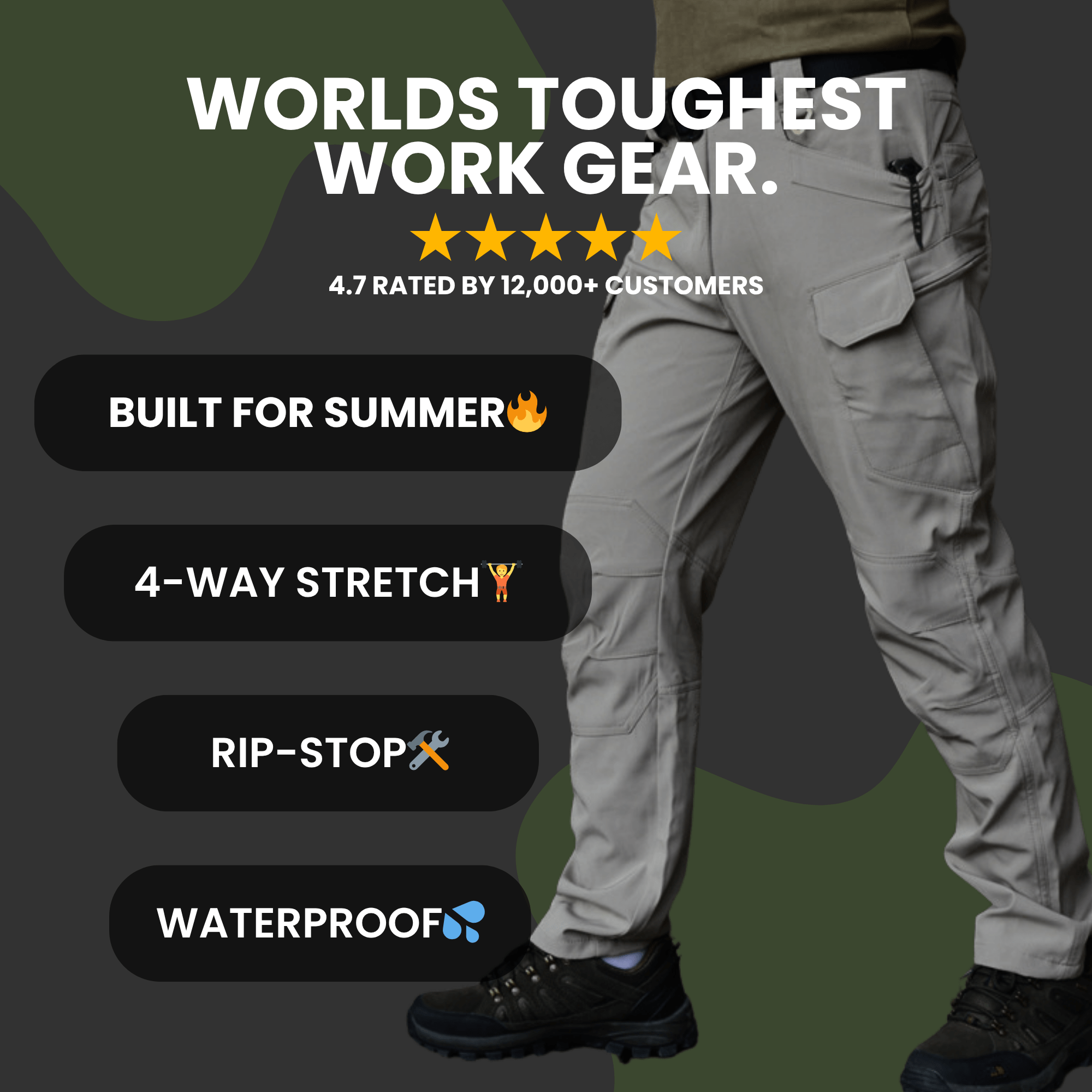 Ultraflex Waterproof Gortex Utility Trousers
