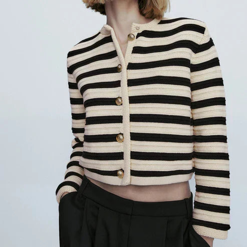 Emma - Striped Cardigan