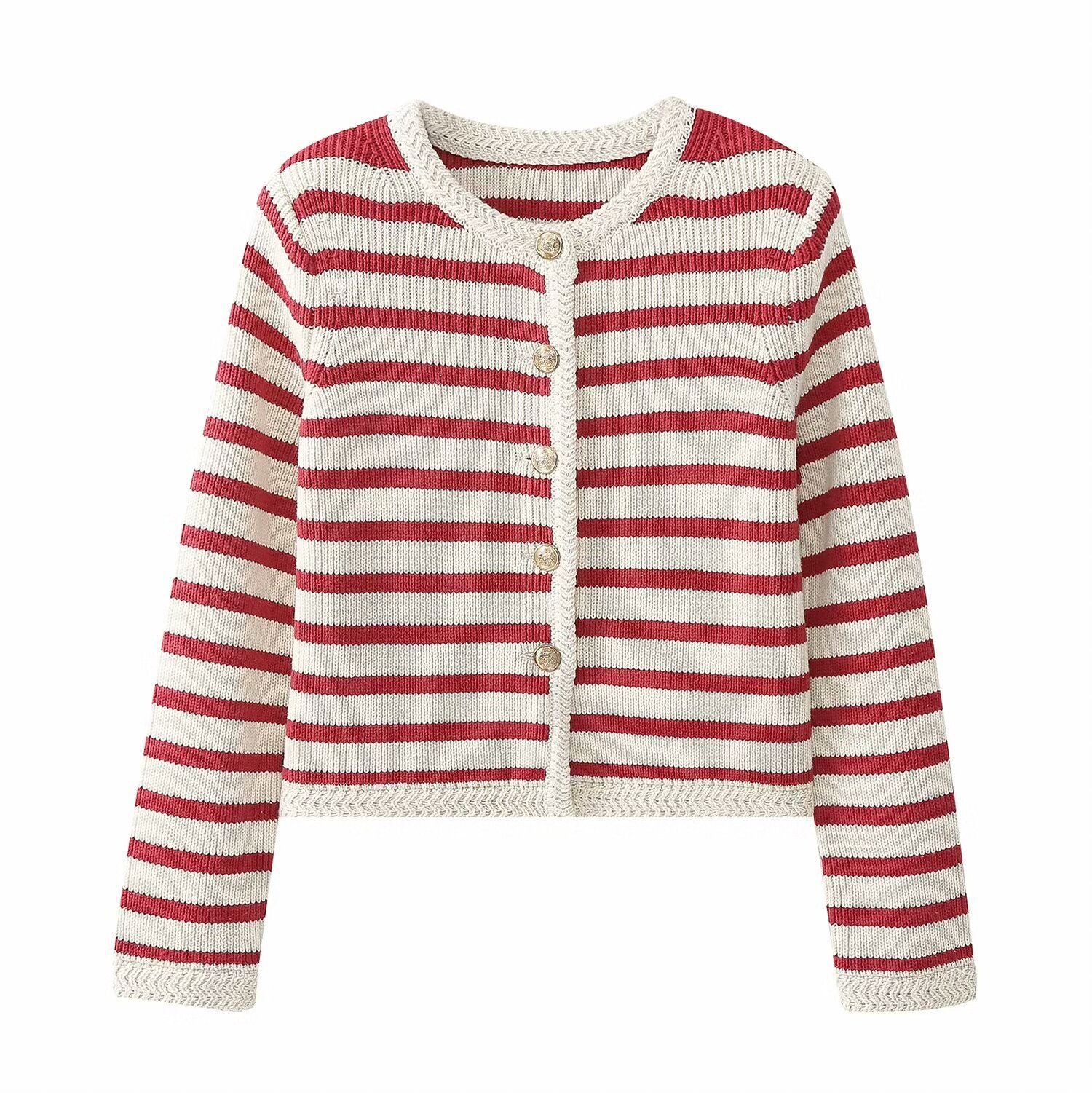 Emma - Striped Cardigan