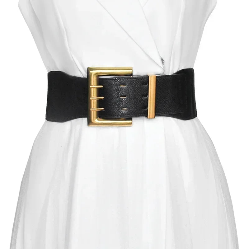 Maria - High Quality Retro Elastic Wide Belt