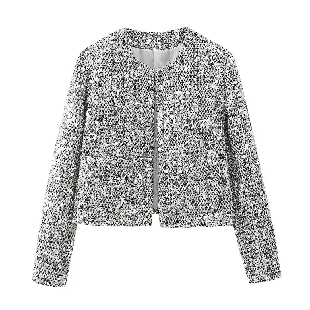 Mila - Glamorous Sequin Jacket