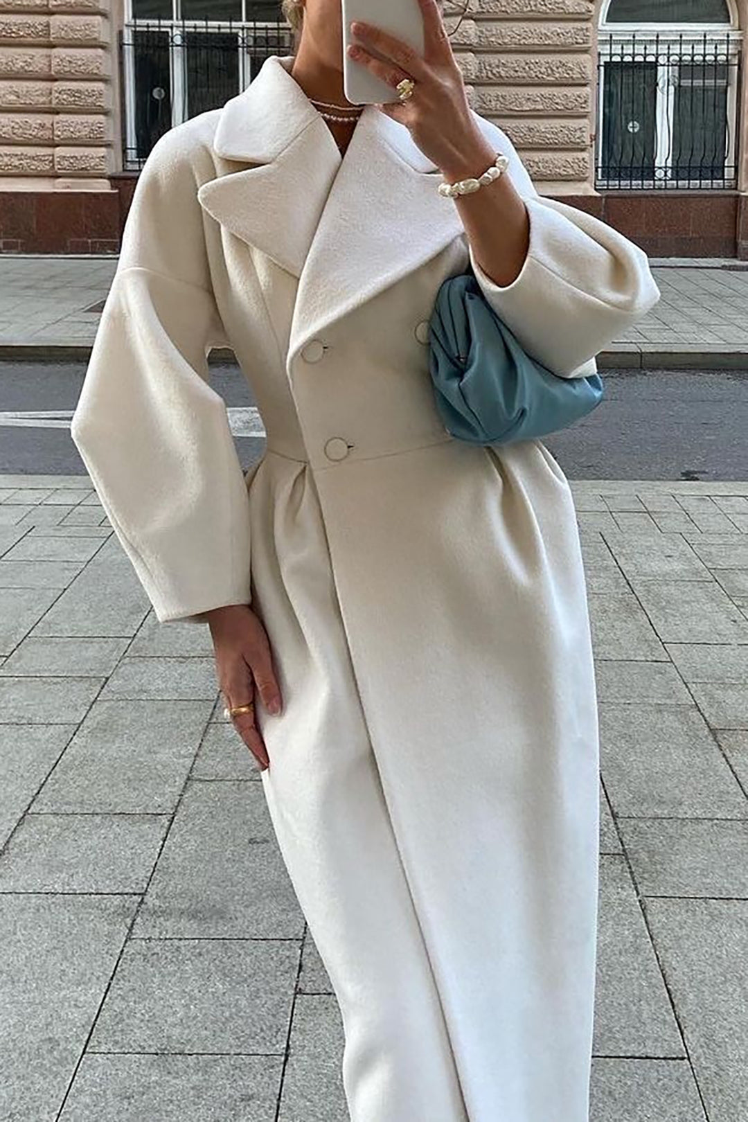 Harper - Double-Breasted Midi Coat