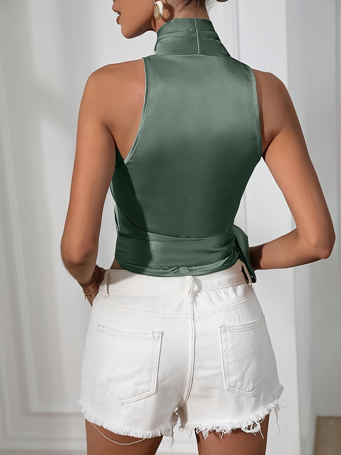 Niamh - Sleeveless Summer Top