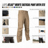 LA Police Gear Atlas Men's Tactical Pant with STS